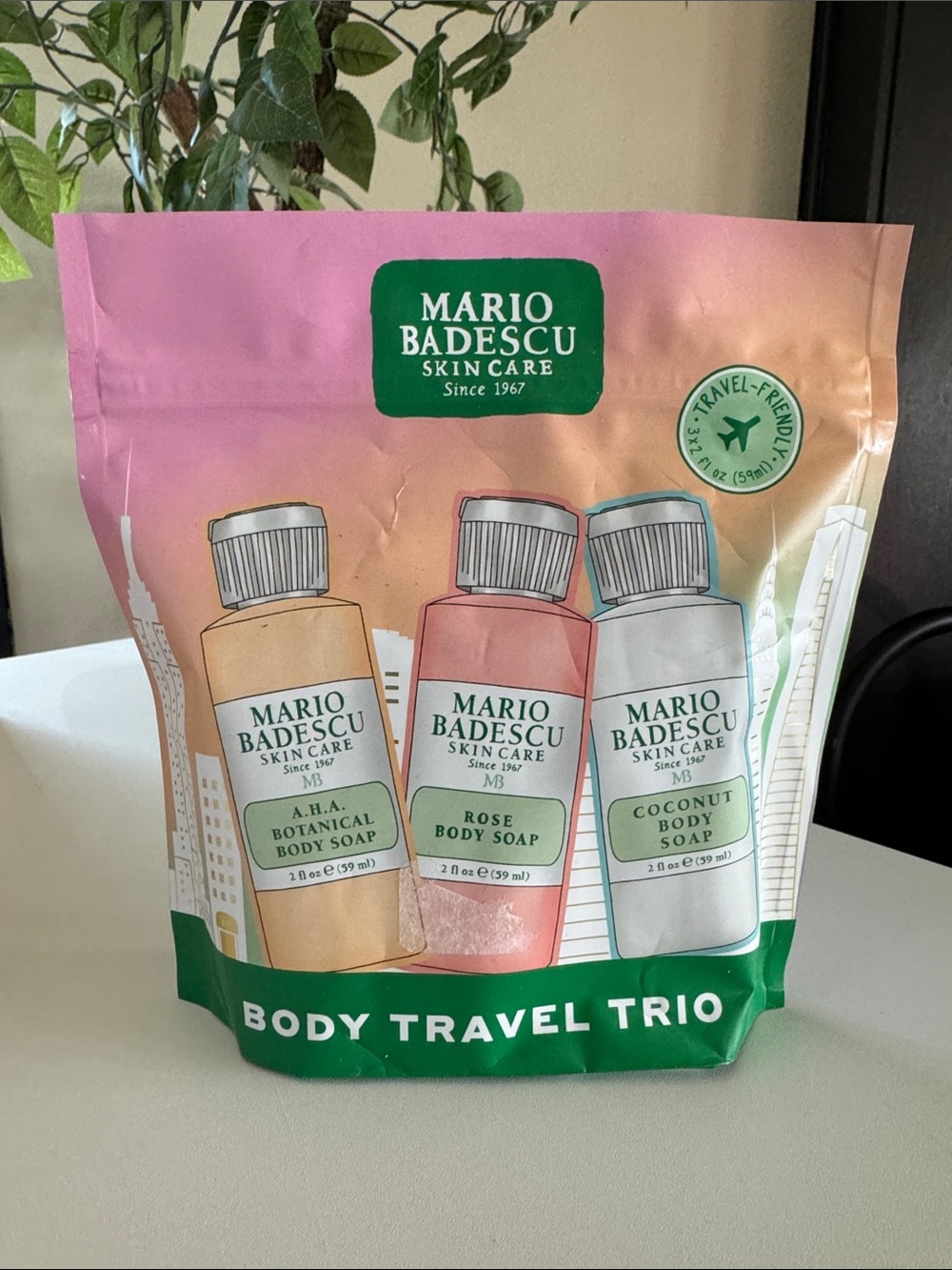 Mario Badescu Travel Trio  Body Soap Variety Pack